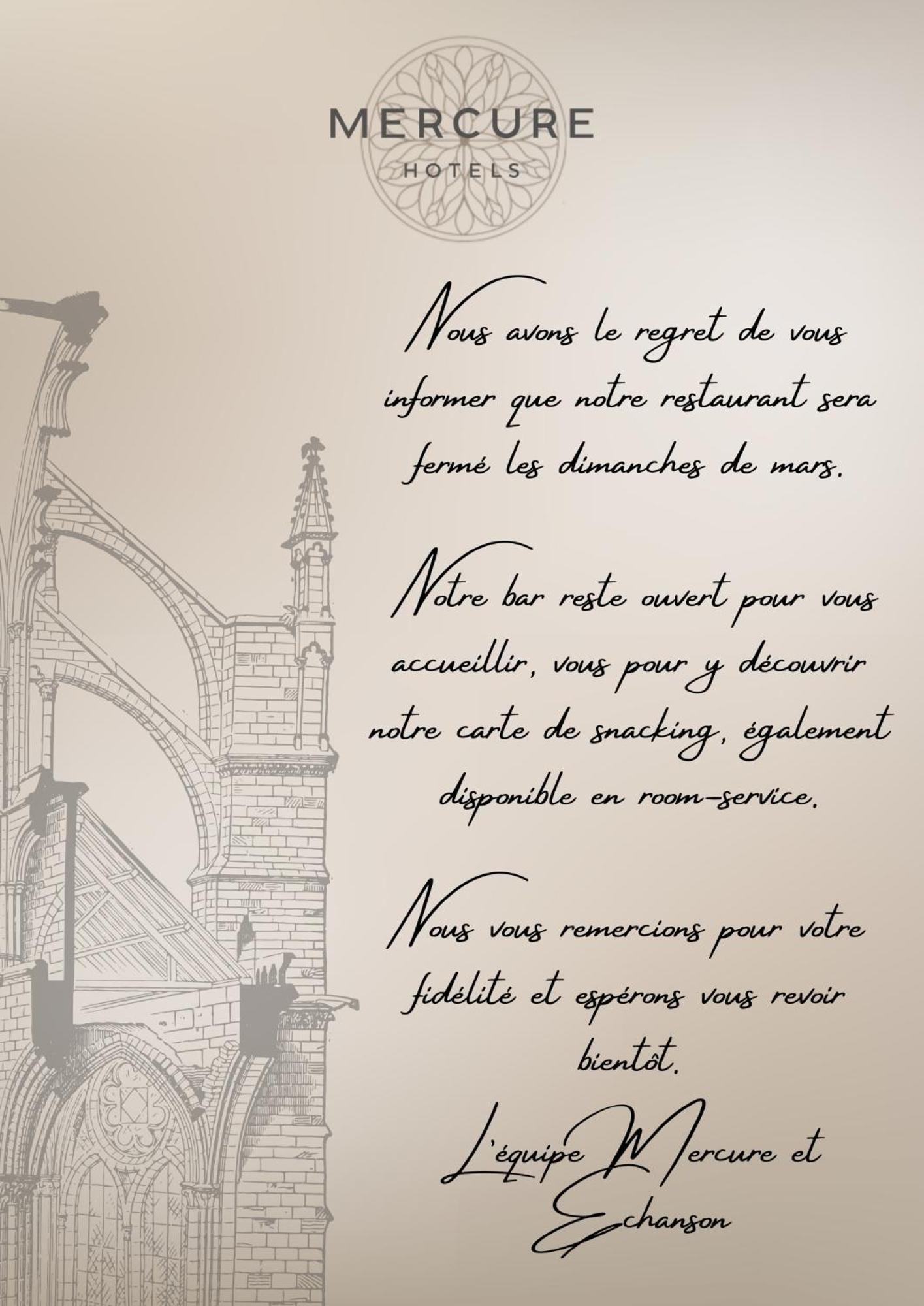 Mercure Cathedrale Hotel Amiens